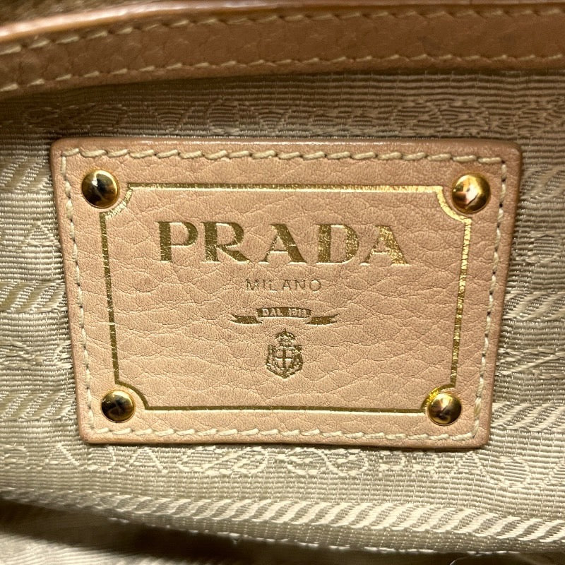 【PRADA】プラダ ワンショルダー BR4070 ショルダーバッグ レディース ハンド セミショルダー オールレザー