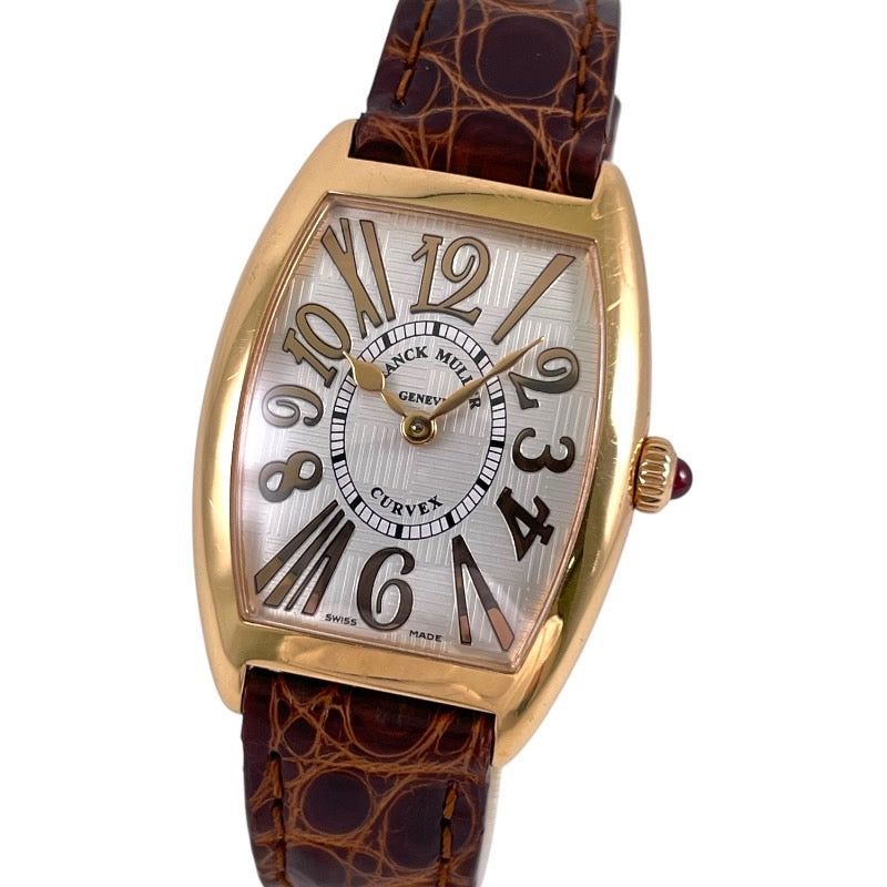 【FRANCK MULLER】フランクミュラー トノーカーベックス 1752QZ REL V-R 腕時計 K18ピンクゴールド レディース 750PG クォーツ