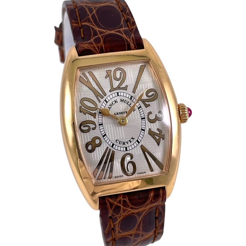 【FRANCK MULLER】フランクミュラー トノーカーベックス 1752QZ REL V-R 腕時計 K18ピンクゴールド レディース 750PG クォーツ