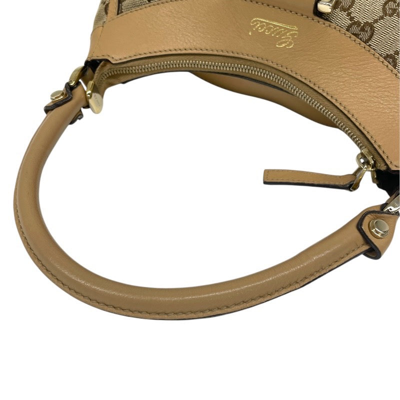 【GUCCI】グッチ アビー 190525 ショルダーバッグ レディース GGキャンバス ハンド ワンショル セミショル