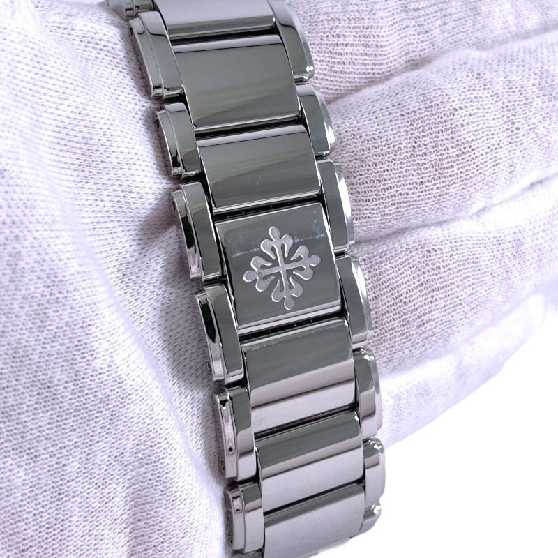 【PATEK PHILIPPE】パテックフィリップ Twenty-4 トゥエンティ4 4910/10A-012 腕時計 ステンレススチール レディース 青文字盤 ブルー ダイヤモンド