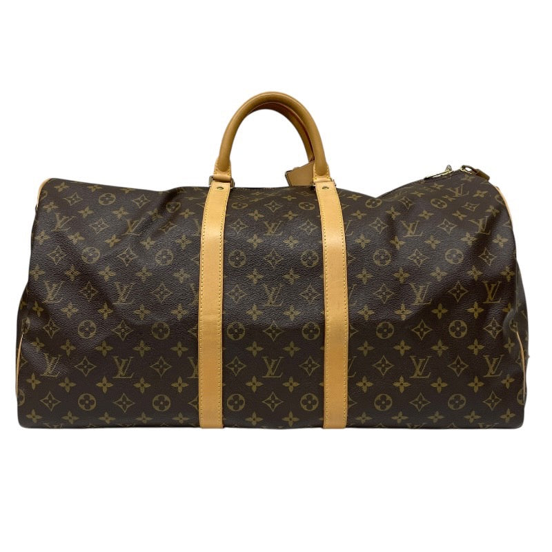 【LOUIS VUITTON】ルイ・ヴィトン キーポル バンドリエール55 M41414 ボストンバッグ メンズ モノグラム 旅行 2WAY ショルダー ハンド レディース