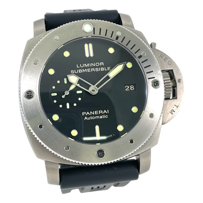 【PANERAI】パネライ サブマーシブル SUBMERSIBLE PAM00305 腕時計 メンズ 1950 3デイズ オートマティック チタニオ S番