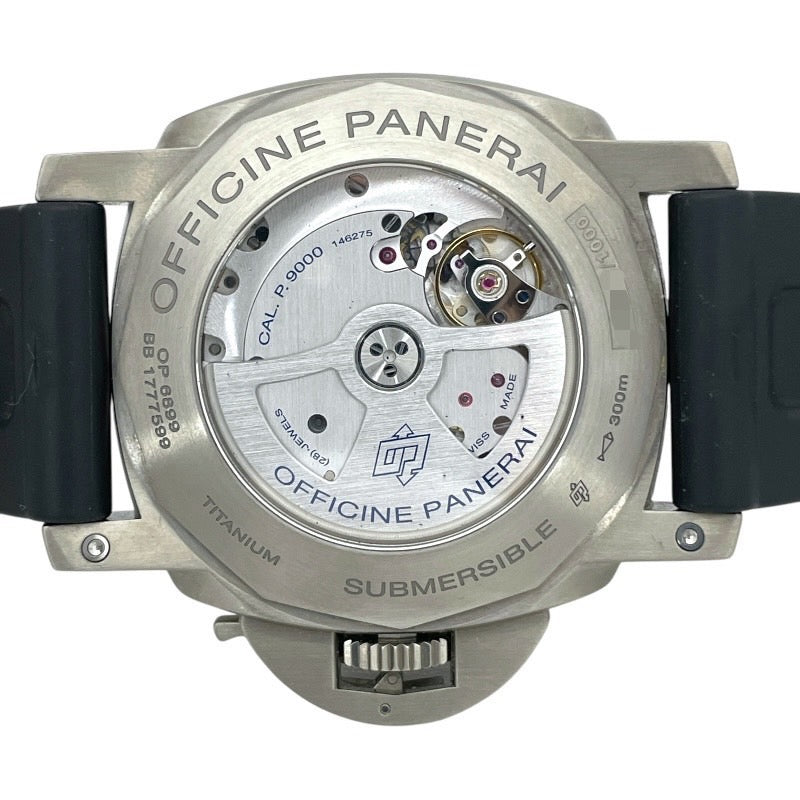 【PANERAI】パネライ サブマーシブル SUBMERSIBLE PAM00305 腕時計 メンズ 1950 3デイズ オートマティック チタニオ S番