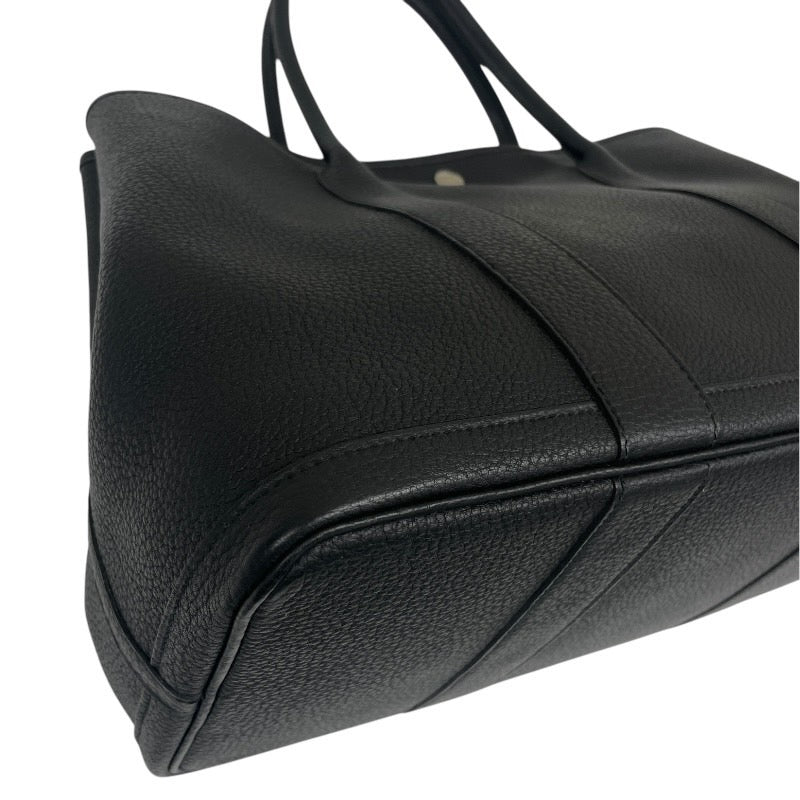 【HERMES】エルメス ガーデンパーティ36 トートバッグ ネゴンダ レディース PM D刻印 2019年製 黒 ブラック