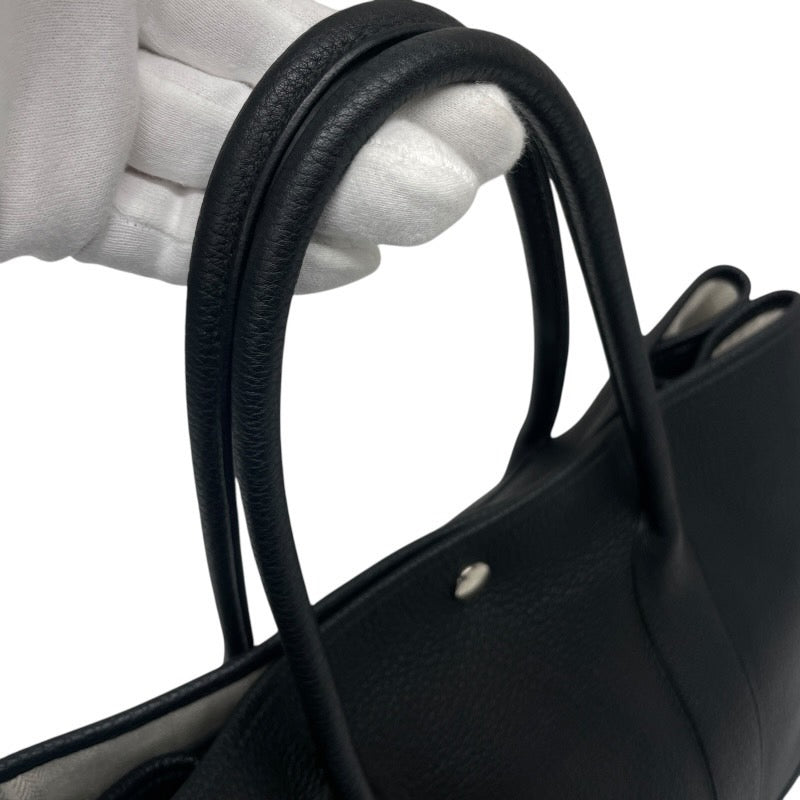 【HERMES】エルメス ガーデンパーティ36 トートバッグ ネゴンダ レディース PM D刻印 2019年製 黒 ブラック