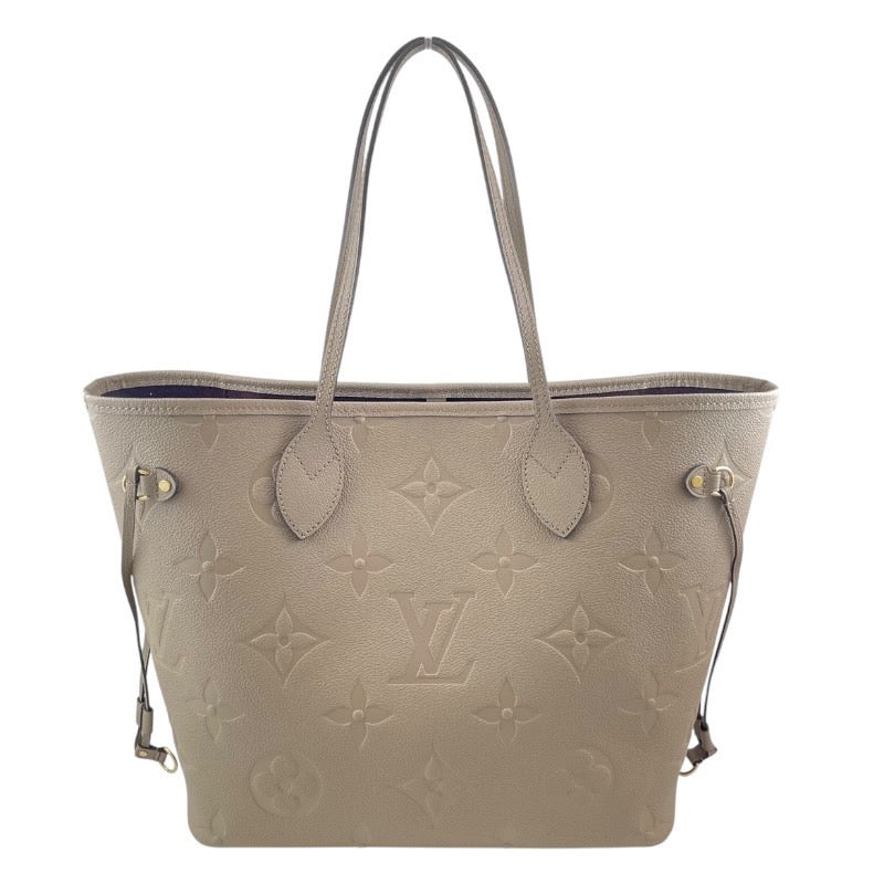 【LOUIS VUITTON】ルイ・ヴィトン ネヴァーフルMM M45686 トートバッグ レザー レディース ポーチ付 モノグラム アンプラント トゥルトレール