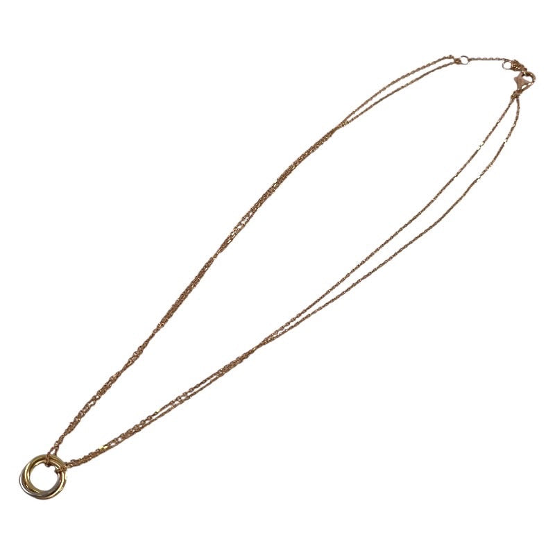 【CARTIER】カルティエ スウィート トリニティ CRB7218200 ネックレス K18ピンクゴールド レディース ミニ 750