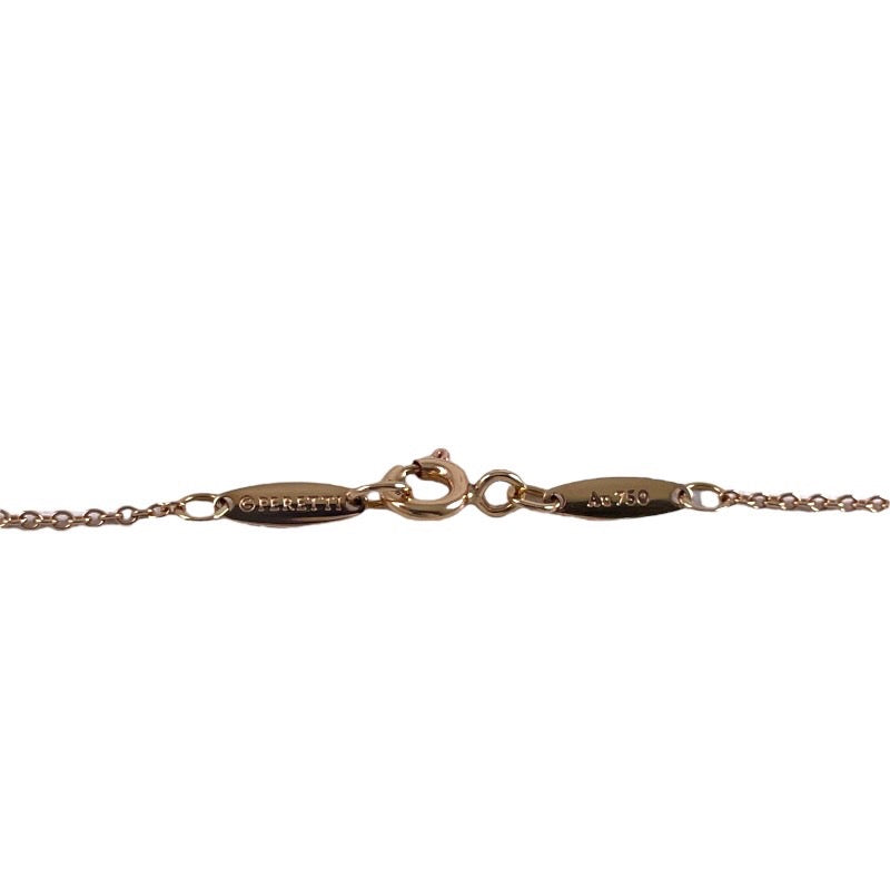 【TIFFANY&Co.】ティファニー バイザヤード ブレスレット K18ピンクゴールド レディース ダイヤモンド 3P 750