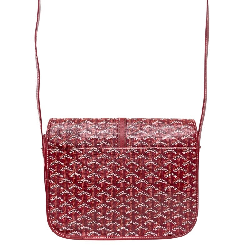 【GOYARD】ゴヤール ベルヴェデーレMM ショルダーバッグ レザー レディース メッセンジャー 赤 メンズ