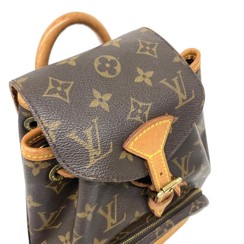 【LOUIS VUITTON】ルイ・ヴィトン ミニモンスリ M51137 リュック・デイパック レディース モノグラム