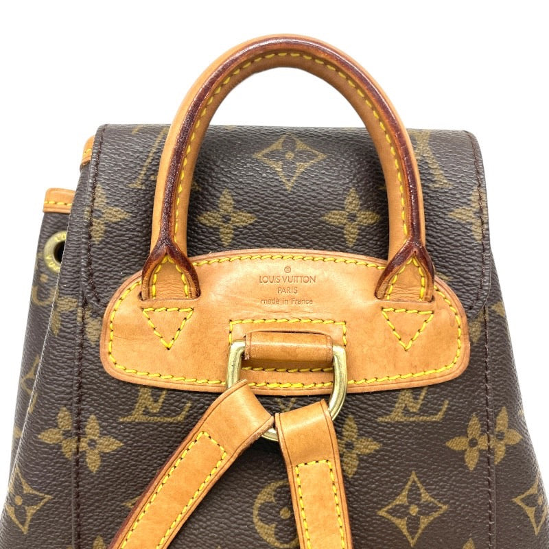 【LOUIS VUITTON】ルイ・ヴィトン ミニモンスリ M51137 リュック・デイパック レディース モノグラム