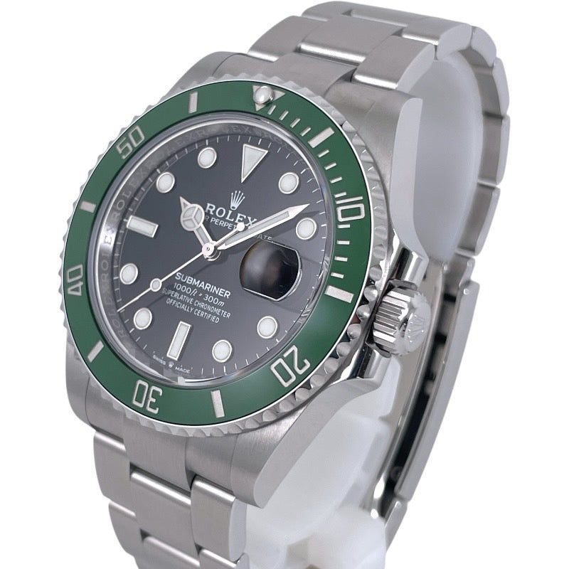 【ROLEX】ロレックス サブマリーナ 126610LV 腕時計 ステンレススチール メンズ ランダム番 2023年ギャラ グリーン 緑
