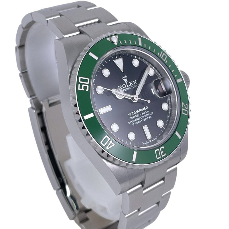 【ROLEX】ロレックス サブマリーナ 126610LV 腕時計 ステンレススチール メンズ ランダム番 2023年ギャラ グリーン 緑