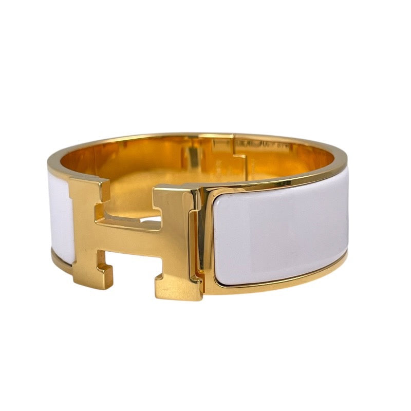 【HERMES】エルメス クリッククラックGM バングル GP レディース バングル ゴールド