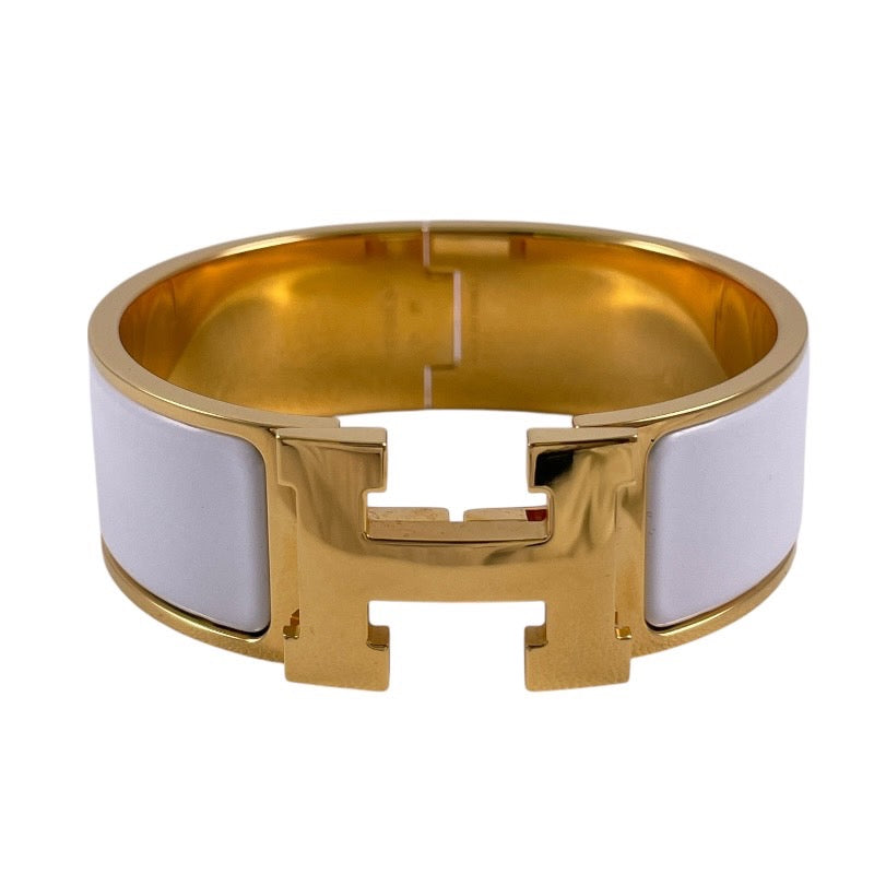 【HERMES】エルメス クリッククラックGM バングル GP レディース バングル ゴールド
