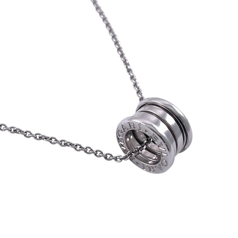 【BVLGARI】ブルガリ B-zero1 ネックレス K18ホワイトゴールド レディース ビーゼロワン 750 メンズ