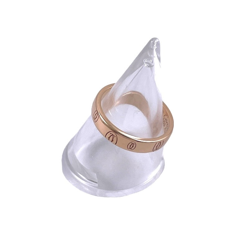 【CARTIER】カルティエ ハッピーバースデー リング・指輪 K18ピンクゴールド レディース 750 55号 日本サイズ15号