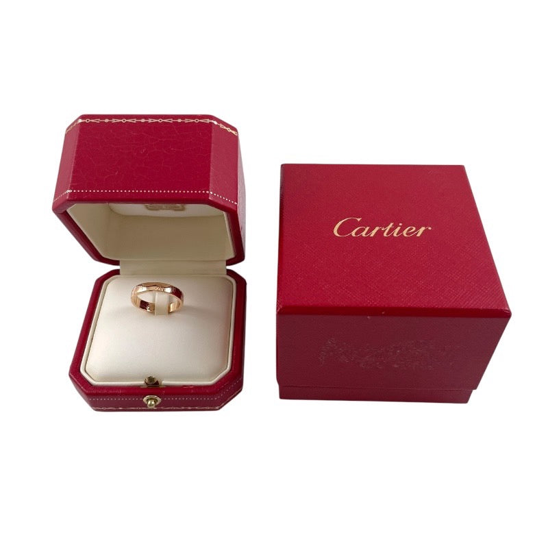 【CARTIER】カルティエ ハッピーバースデー リング・指輪 K18ピンクゴールド レディース 750 55号 日本サイズ15号