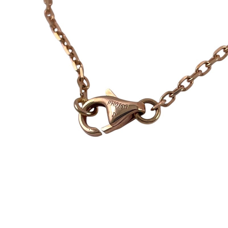 【CARTIER】カルティエ Cハート ダイヤモンド ネックレス K18ピンクゴールド レディース 750