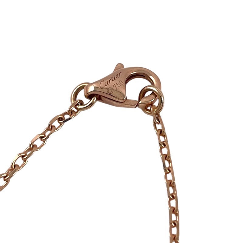 【CARTIER】カルティエ Cハート ダイヤモンド ネックレス K18ピンクゴールド レディース 750