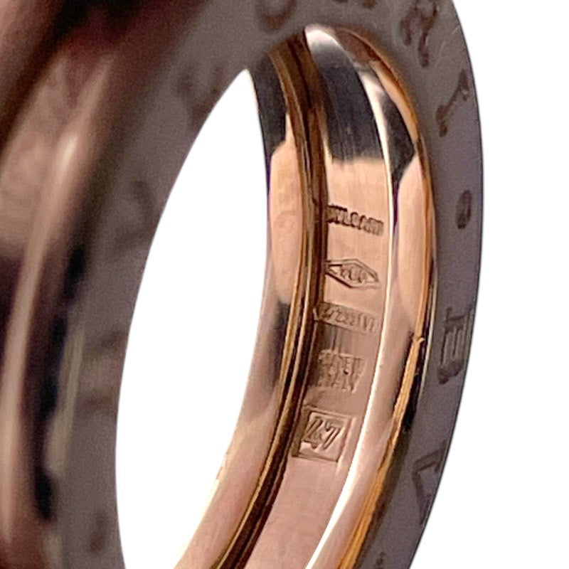 【BVLGARI】ブルガリ B-zero1 ビーゼロワン リング・指輪 K18イエローゴールド レディース XS 750 47号 日本サイズ7号