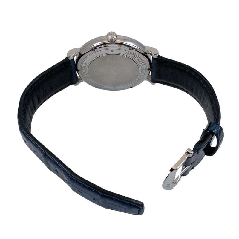 【IWC】インターナショナルウォッチカンパニー ポートフィノ 40mm オートマティック IW356527  腕時計 SS/レザー メンズ 自動巻き