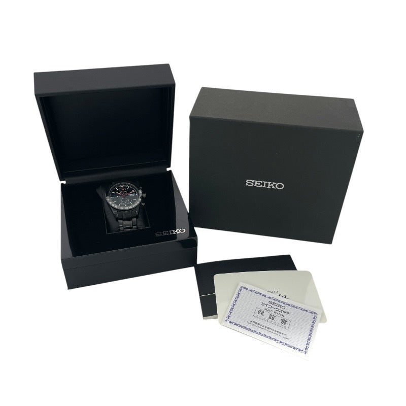 【SEIKO】セイコー ブライツ アナンタ SAEH011 6S28-00H0 腕時計 ステンレススチール メンズ 自動巻き クロノグラフ 800本限定