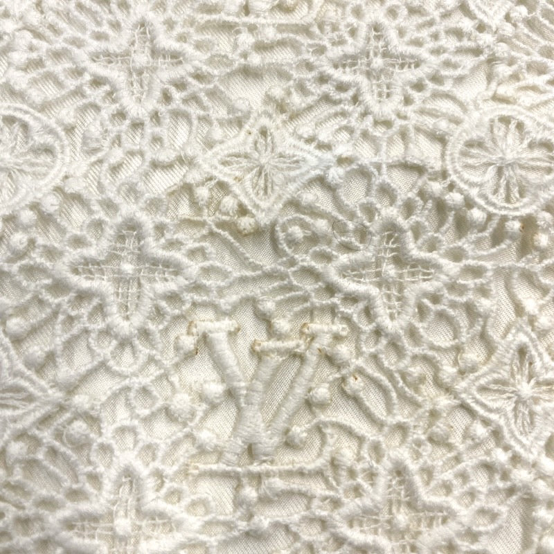 ルイヴィトン Tシャツ カットソー モノグラム刺繍レース
