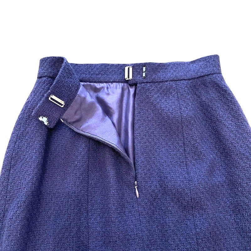 【CHANEL】シャネル 上下 スーツ セットアップ ウール レディース ヴィンテージ オールド