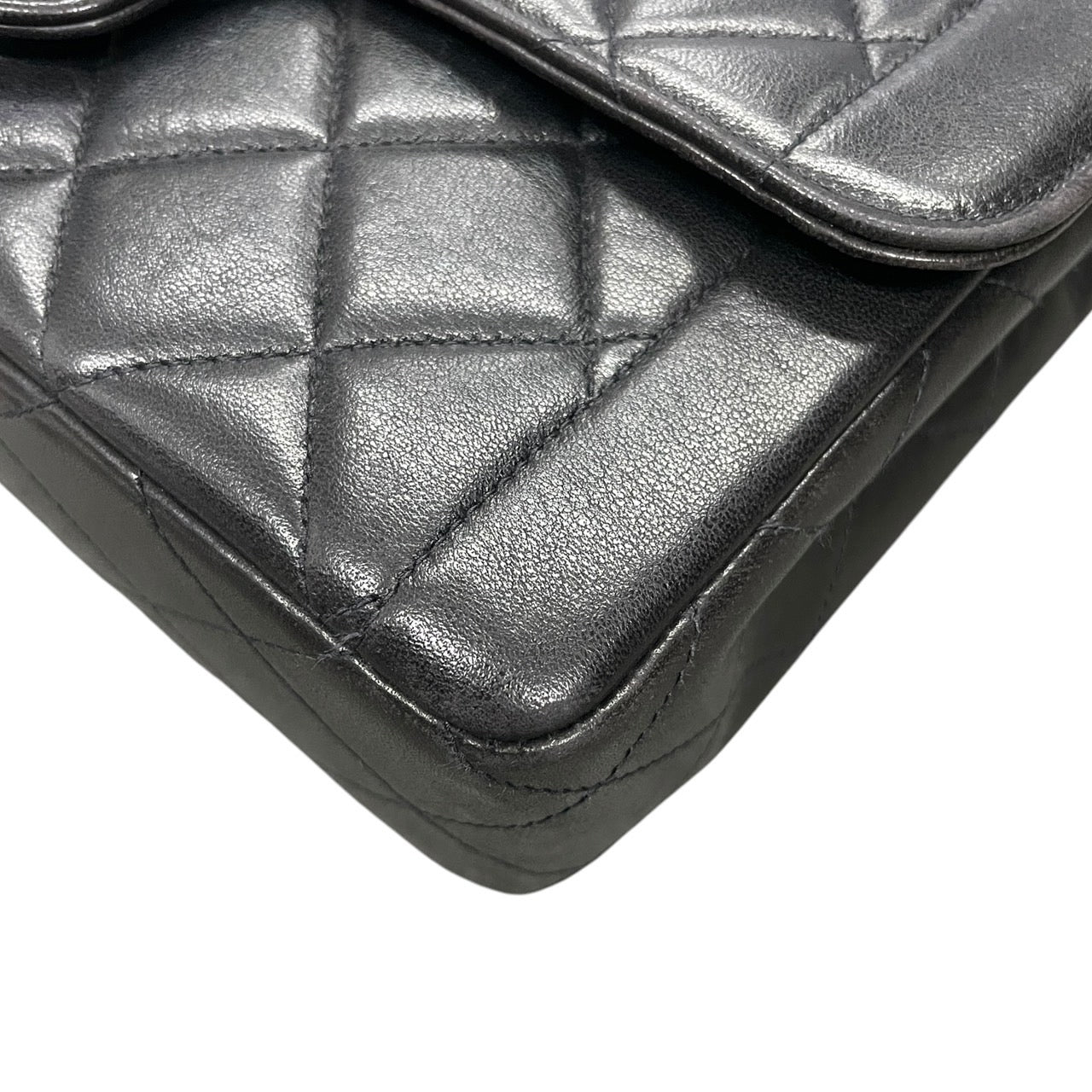 【CHANEL】シャネル ダイアナ ショルダーバッグ ラムスキン レディース マトラッセ23 チェーンショルダー 黒 ブラック