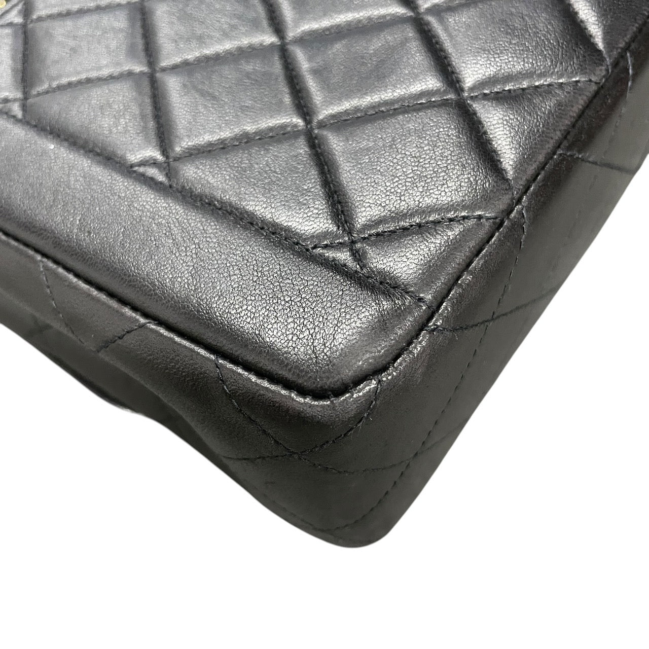 【CHANEL】シャネル ダイアナ ショルダーバッグ ラムスキン レディース マトラッセ23 チェーンショルダー 黒 ブラック