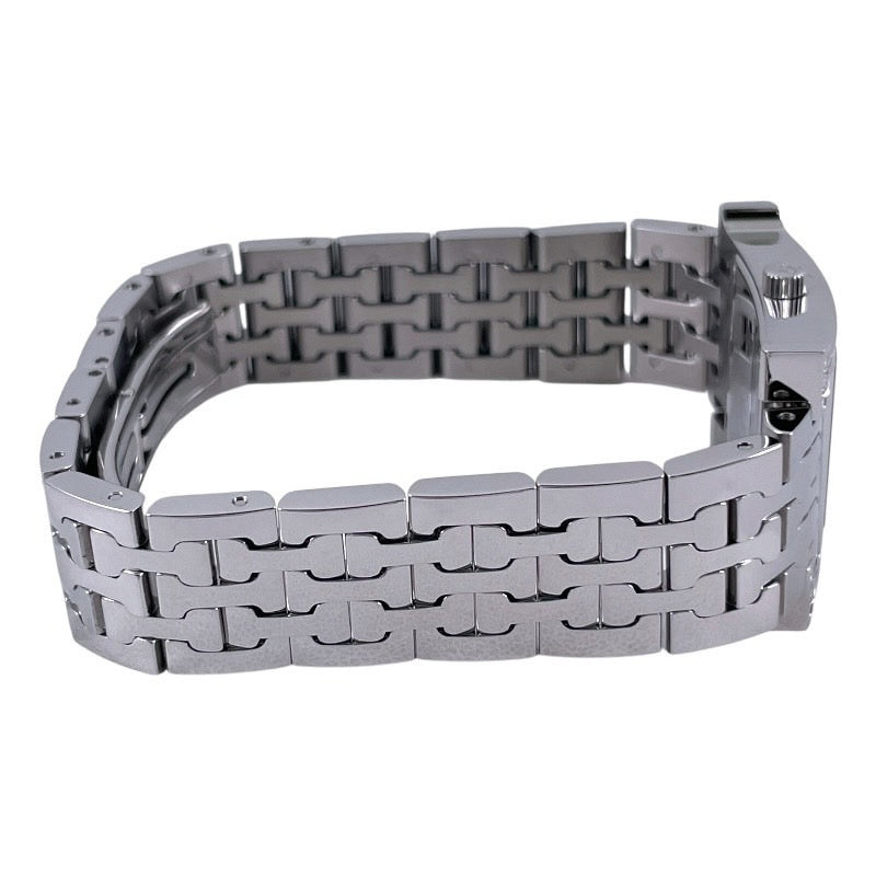 【HERMES】エルメス Hウォッチ HH1.230.214/4804 腕時計 ステンレススチール レディース ベゼルダイヤモンド ピンクシェル文字盤