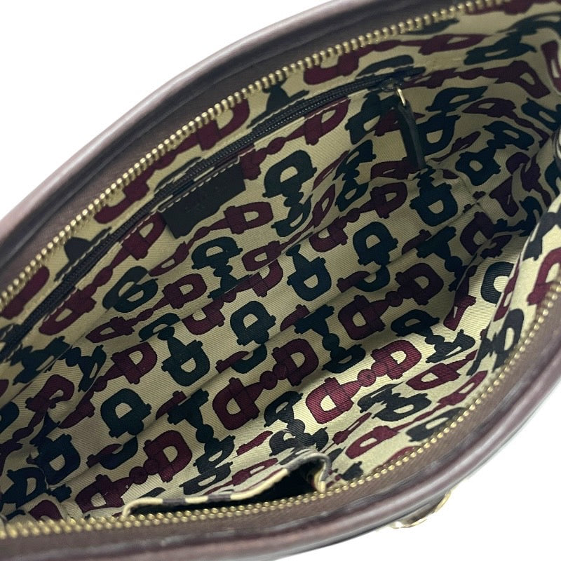 【GUCCI】グッチ アビーライン ワンショルダー 130738 ショルダーバッグ レザー レディース ブラウン 茶 ハンド