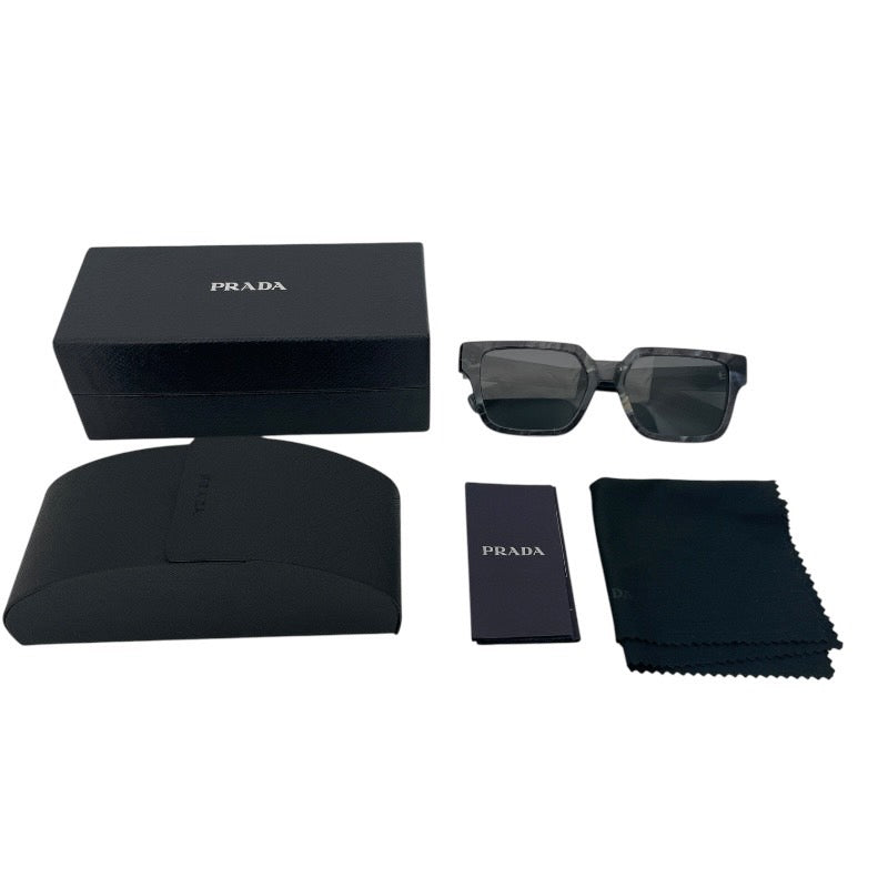 【PRADA】プラダ SPR03Z-F サングラス メンズ 55□17 13F-07T 140 マーブル柄 ブラック レディース