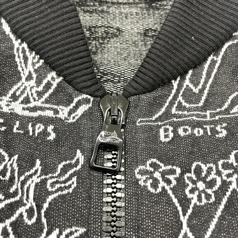 Louis Vuitton ブラック ジップアップジャケット Monogram Zip-Through Top - Men - Ready-to-Wear | LOUIS VUITTON ®