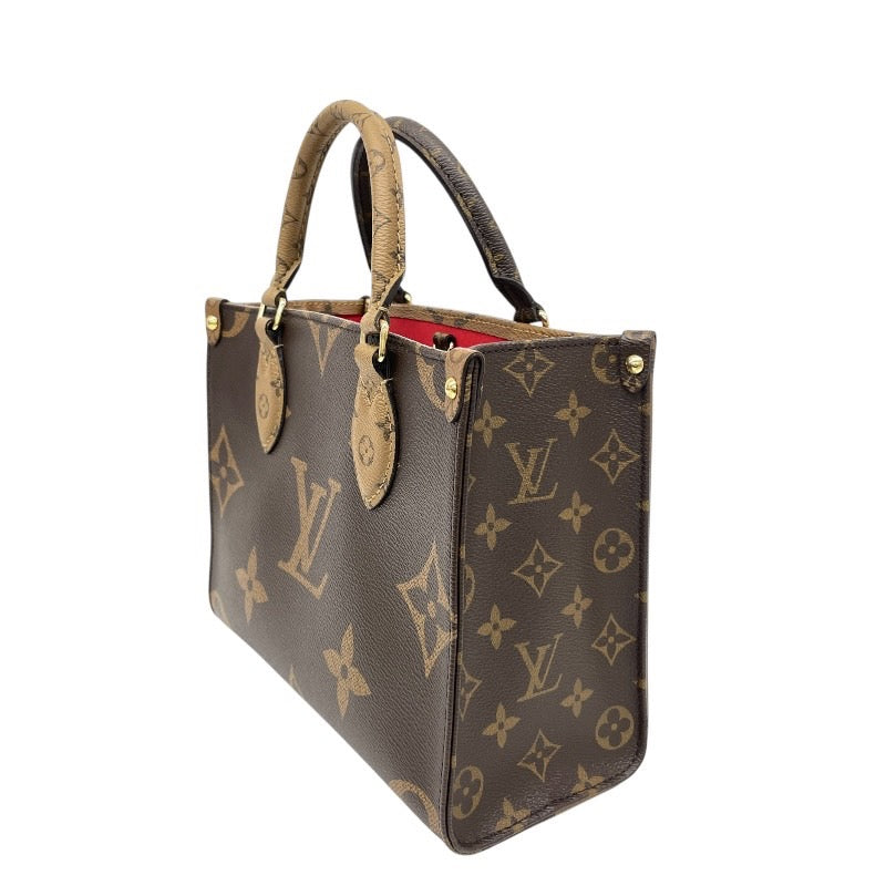 【LOUIS VUITTON】ルイ・ヴィトン オンザゴーPM M46373 ハンドバッグ レディース モノグラム ジャイアント リバース 2WAY ショルダー