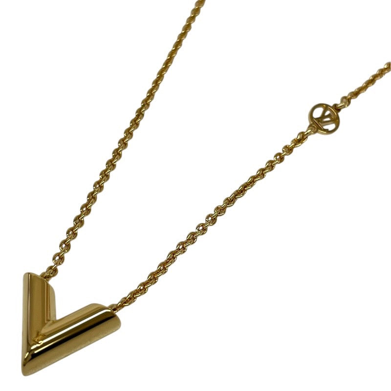 【LOUIS VUITTON】ルイ・ヴィトン エッセンシャルV M00857 ネックレス メンズ ゴールド レディース