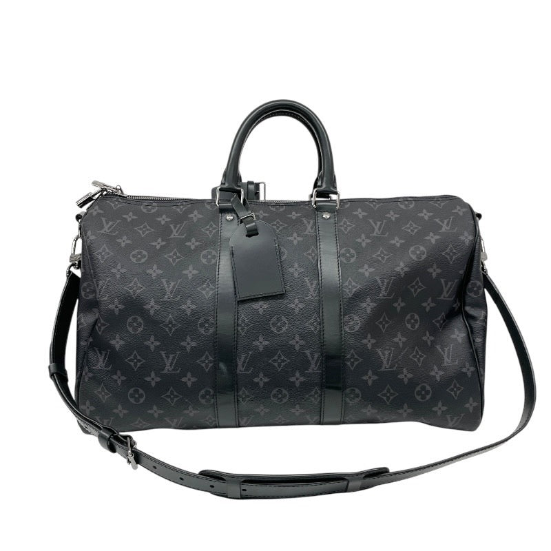 【LOUIS VUITTON】ルイ・ヴィトン キーポル  バンドリエール45 M40569 ボストンバッグ メンズ モノグラム エクリプス 2WAY 旅行バッグ ハンド ショルダー付