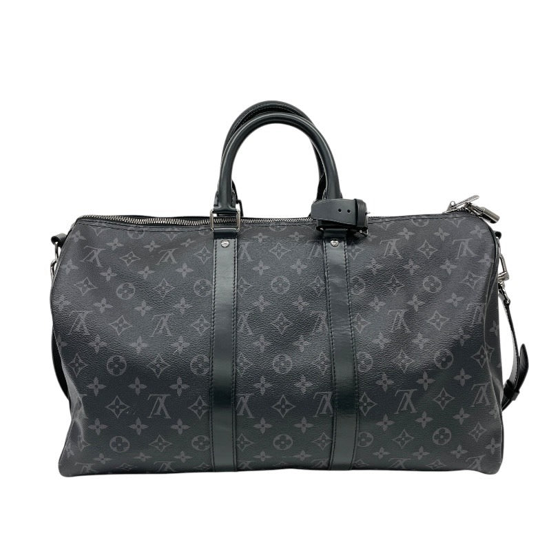 【LOUIS VUITTON】ルイ・ヴィトン キーポル  バンドリエール45 M40569 ボストンバッグ メンズ モノグラム エクリプス 2WAY 旅行バッグ ハンド ショルダー付