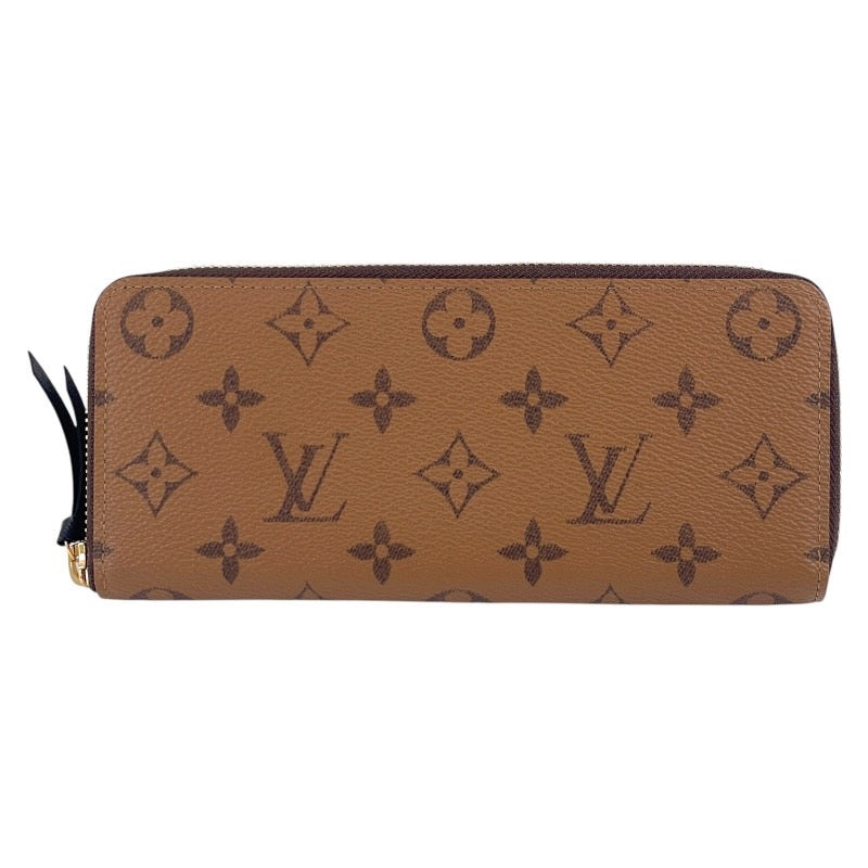 【LOUIS VUITTON】ルイ・ヴィトン ポルトフォイユ クレマンス M82336 長財布 レディース モノグラム リバース ラウンドファスナー ジップアラウンド