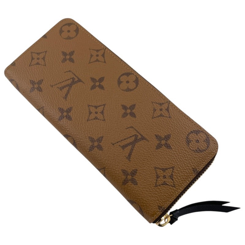 【LOUIS VUITTON】ルイ・ヴィトン ポルトフォイユ クレマンス M82336 長財布 レディース モノグラム リバース ラウンドファスナー ジップアラウンド