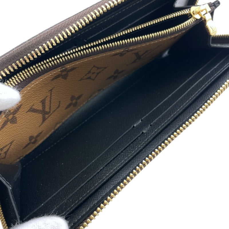 【LOUIS VUITTON】ルイ・ヴィトン ポルトフォイユ クレマンス M82336 長財布 レディース モノグラム リバース ラウンドファスナー ジップアラウンド