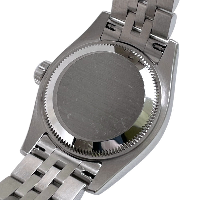 【ROLEX】ロレックス デイトジャスト26 179174NGR 腕時計 SS/WG レディース Z番 2007年ギャラ シェル ルビー