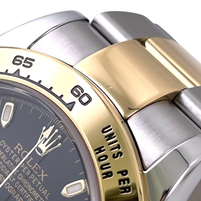 【ROLEX】ロレックス コスモグラフ デイトナ 116503 腕時計 SS/YG メンズ ランダム番 2016年ギャラ クロノグラフ  黒文字盤 ブラック