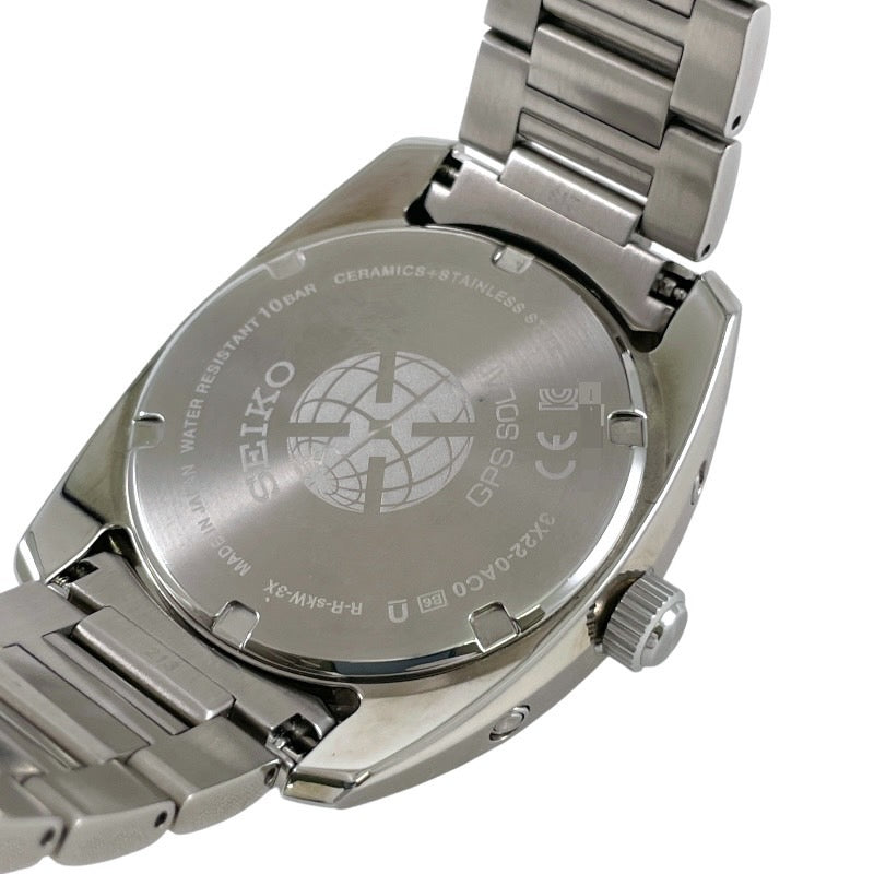 【SEIKO】セイコー アストロン ASTRON SBXD003 3X22-0AC0 腕時計 ステンレススチール メンズ GPSソーラー 青文字盤 ブルー