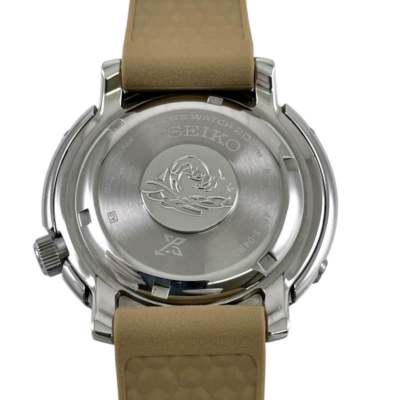 【SEIKO】セイコー プロスペックス ダイバー サファリ SBDY089 4R35-04R0 腕時計 ステンレススチール メンズ スキューバ 200m オートマティック 自動巻き ラバー