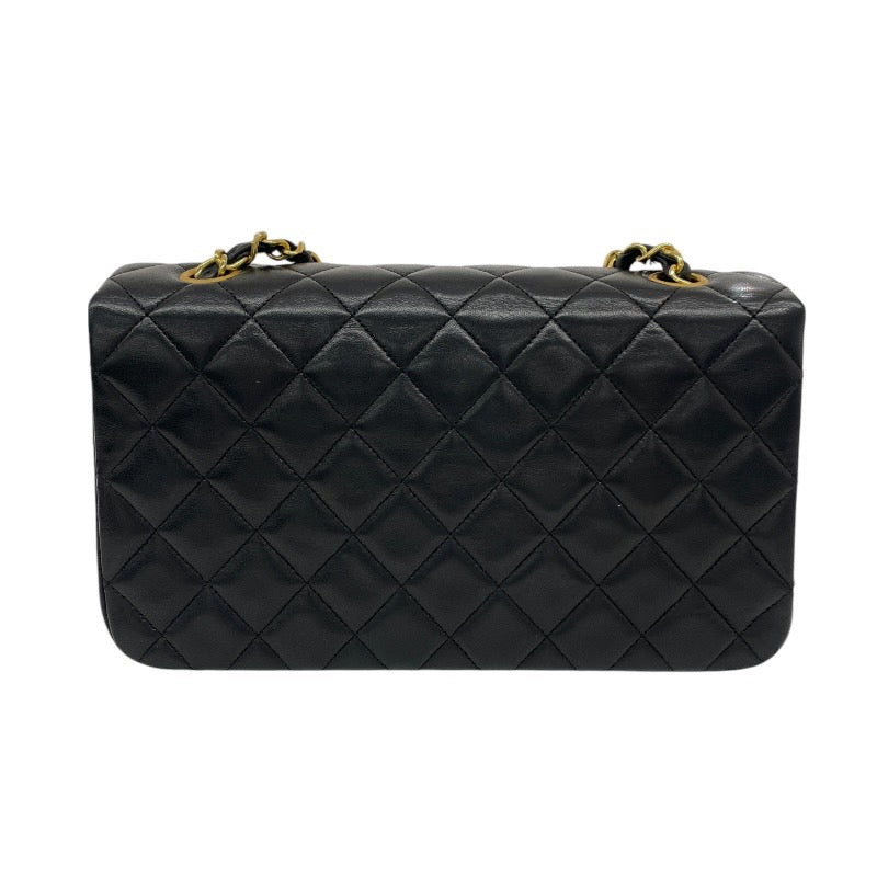 【CHANEL】シャネル マトラッセ23 ターンロック金具 A03568 ショルダーバッグ ラムスキン レディース フルフラップ チェーンショルダー 黒 ブラック 1番台