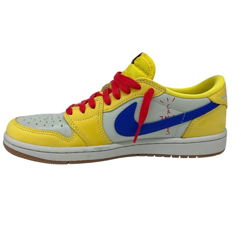 【NIKE】ナイキ AIR JORDAN1 LOW OG SP DZ4137-700 スニーカー メンズ 26cm トラヴィススコット カナリー travis scott canary ジョーダン1