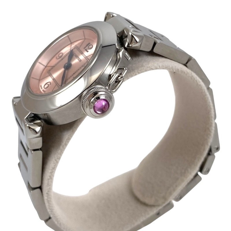 【CARTIER】カルティエ ミスパシャ W3140008 腕時計 ステンレススチール レディース クォーツ ピンク